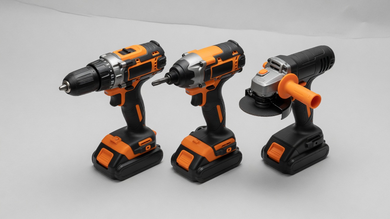 Lightweight cordless power tools